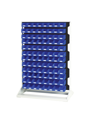 16917325. - Louvre panel rack single sided & bin kit