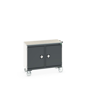 41006002. - cubio mobile cabinet 50/50 (lino)