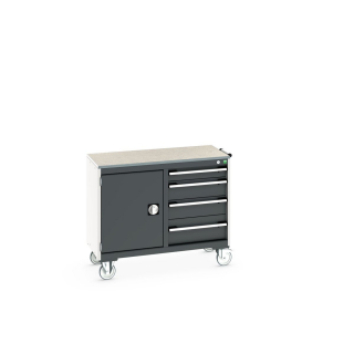 41006005. - cubio mobile cabinet 50/50 (lino)